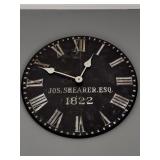 JOS.SHEARER.ESQ. 1822 CLOCK 18"