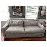 GRAY SOFA 89" X 42" D
