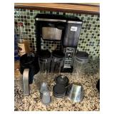 NINJA COFFEE MAKER WITH SIDE FROTHER AND EXTRA