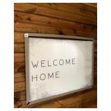 WELCOME HOME SIGN
