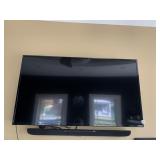 VIZIO 48" TV W/ REMOTE & POLK SPEAKER