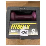 FIT BELLS 3 LB. IN BOX