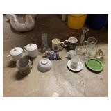 OPALESCENT SALT/PEPPER/CONDIMENT CADDY, SHEFFIELD