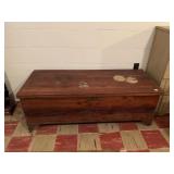 54X21X20 CEDAR CHEST, TOP NEEDS TO BE REFINISHED