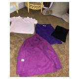 HUSBAND PILLOW AND ANGORA BLEND SWEATERS