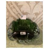 SWEDEN SEDA ART GLASS BOWL WITH INTERNAL CRACK