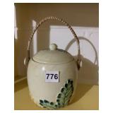 MADE IN JAPAN HANDLED BISCUIT JAR