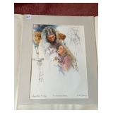 ARTWORK PRINT TITLED "IMPORTANT MEETING", THE