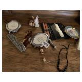 FRAME, TRAVEL MANICURE KIT, NECKLACE ETC.