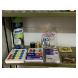 CARPET CLEANER, COLOR DOT LABELS, SEWING KIT,