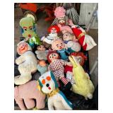 VINTAGE RAGGEDY ANNE AND OTHER DOLLS