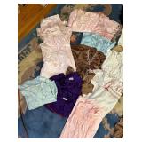 VINTAGE NIGHTGOWNS, INCLUDING BROWN AND PURPLE