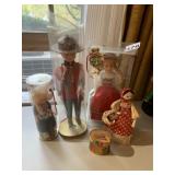 SOUVENIR DOLLS FROM CANADA, FRANCE, HOLLAND