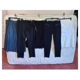 NWT SZ 12 PANTS, LAUREN JEANS LONG SKIRT 14,