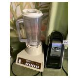 BLENDER AND HAMILTON BEACH CAN OPENER.