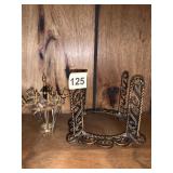 SET OF MINI SWORD HORS D`OEUVRES PICKS AND STAND