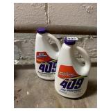 2 JUGS OF 409, BOTH FEEL FULL