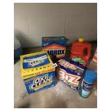 OXY CLEAN, POWDER CLOROX, BIZ, WISK, LYSOL