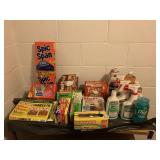 SPIC N SPAN, BRILLO PADS, STORAGE BAGS, FLOOR