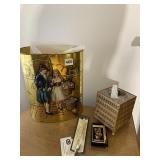 WASTE CAN, TISSUE HOLDER, BRACELET ASSIST, ETC.