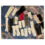 EVENING GLOVES, SHORT, LONG, LEATHER AND OTHERS