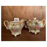 RS PRUSSIA SUGAR AND CREAMER SET