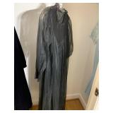 VINTAGE BLACK NIGHT GOWN & 2 NEW SUITS SZ. 14