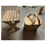 SMALL PURSE SIZE BASKET WITH 2 HANDLES AND SMALL