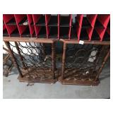 2 WINE BOTTLE RACKS