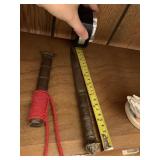 10.5" KNIFE WITH INTRICATELY DETAILED SHEATH AND