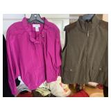 CALVIN KLEIN JACKET AND RALPH LAUREN VEST W/ TAGS