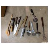 PEERLESS WOOD HANDLED ICE CREAM SCOOP, CHEESE