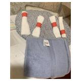 4 PLACEMATS, NAPKINS, ETC.