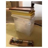 SHOE BOX STORAGE CONTAINERS WITH LIDS, NECKTIE