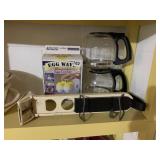 EGG COOKER, MR. COFFEE REPLACEMENT COFFEE POTS,