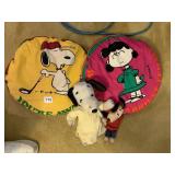 SNOOPY PILLOWS AND STUFFED ANIMALS