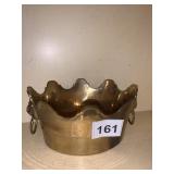 BRASS LION HEAD BOWL, MADE IN INDIA