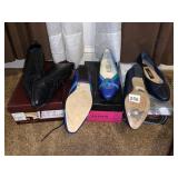 3 PAIRS OF LADIES SZ 7.5 SHOES, JASMIN AND EASY