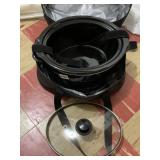 HAMILTON BEACH OVAL CROCK POT WITH INSULATED