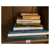 BOOKS INCLUDING GOLF, JERUSALEM, MEDICAL