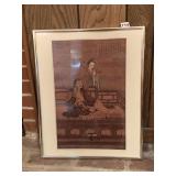 FRAMED ASIAN PRINT