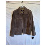 ALFANI SZ XL LEATHER JACKET, NEW WITH TAGS