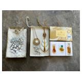 COSTUME JEWELRY PERFUME SET GIORGIO 3 BOTTLE SET