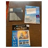 1 SEALED REAM OF 20# COPY PAPER, INK JET MAILING