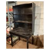 BOOKCASE TOP PAINTED DESK