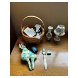 BULOVA WATCH, 200 FILM, VASE AND CANDLE, GRAND