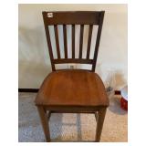 WOOD DESK CHAIR
