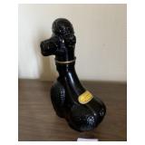 POODLE SHAPED WINE BOTTLE, EMPTY