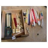 CANDLES AND CANDLE HOLDERS, FIGURAL HALLOWEEN