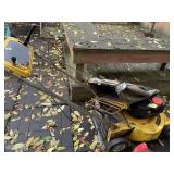 MOWER WITH BAGGER COND. UNKNOWN